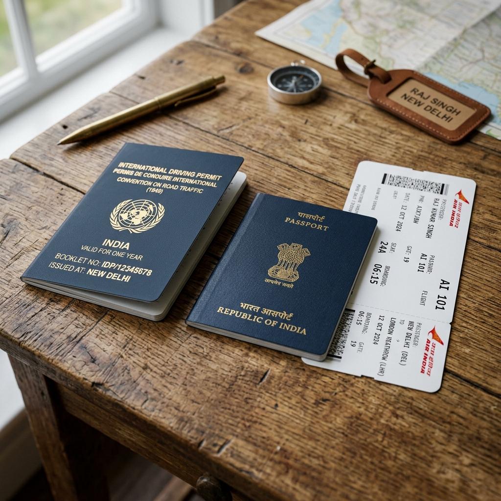 International Driving Permit IDP Passport Processing Thane RTO - Sai Darbar Motor Training School